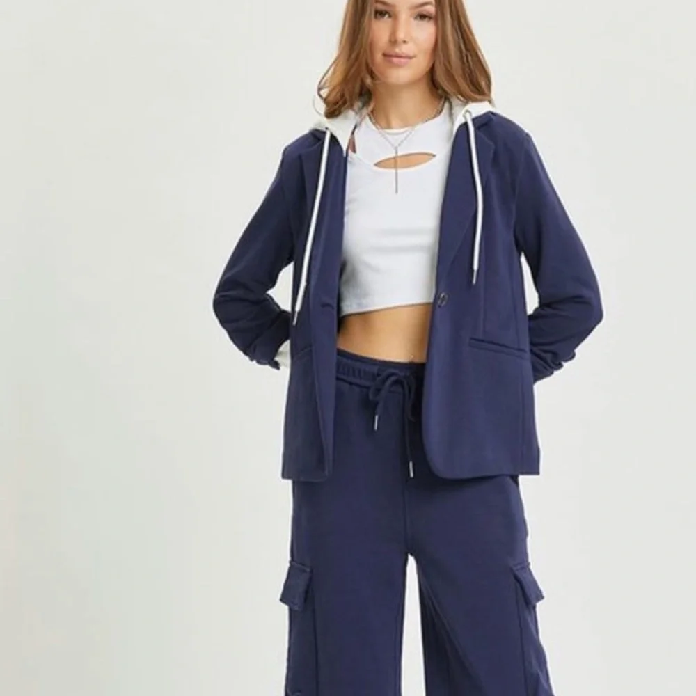 Navy cargo jersey style - Picture 4 of 4